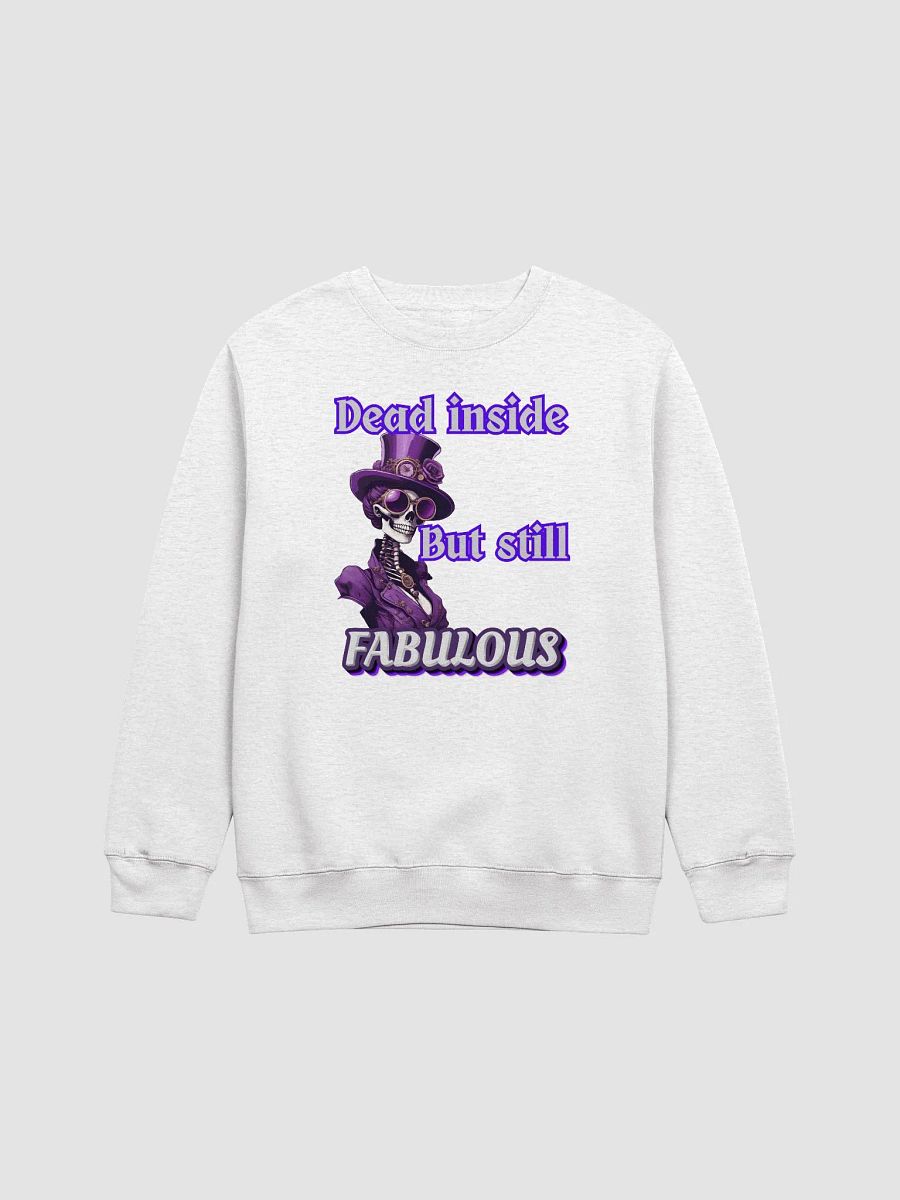 Fabulous female skeleton premium crewneck Sweatshirt product image (10)