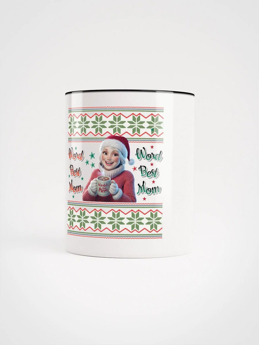 World's Best Santa Mom Ceramic Mug. product image (1)