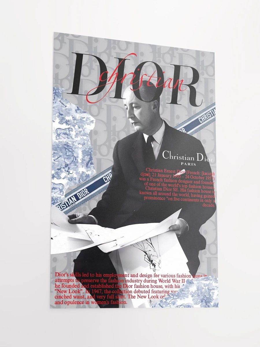Christian Dior Iconic Poster product image (2)