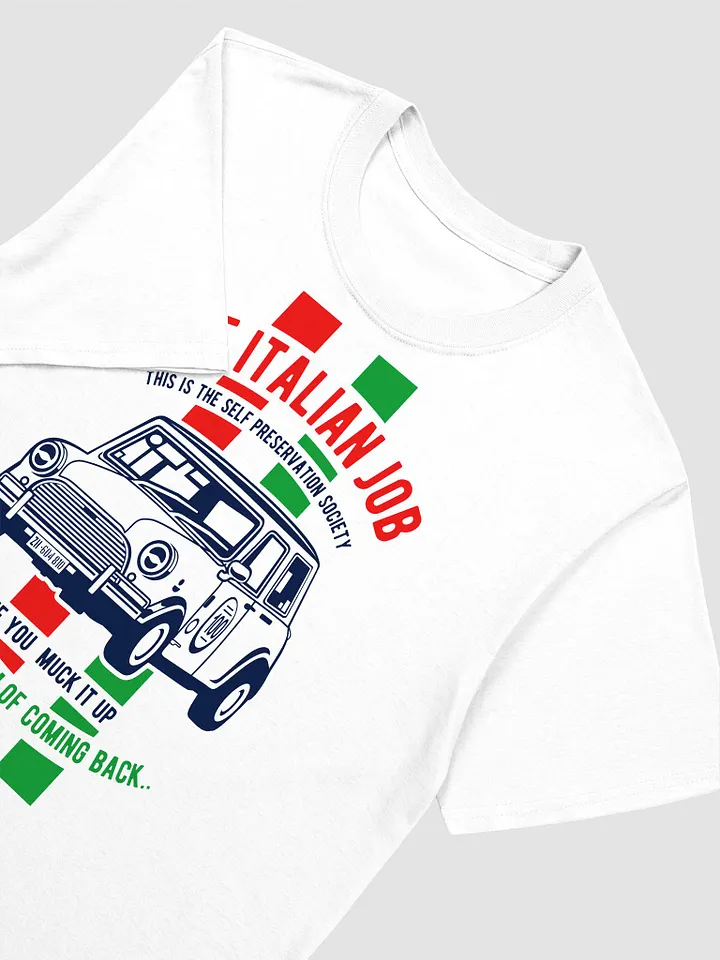 Italian Flag Car Stylized T-Shirt product image (2)