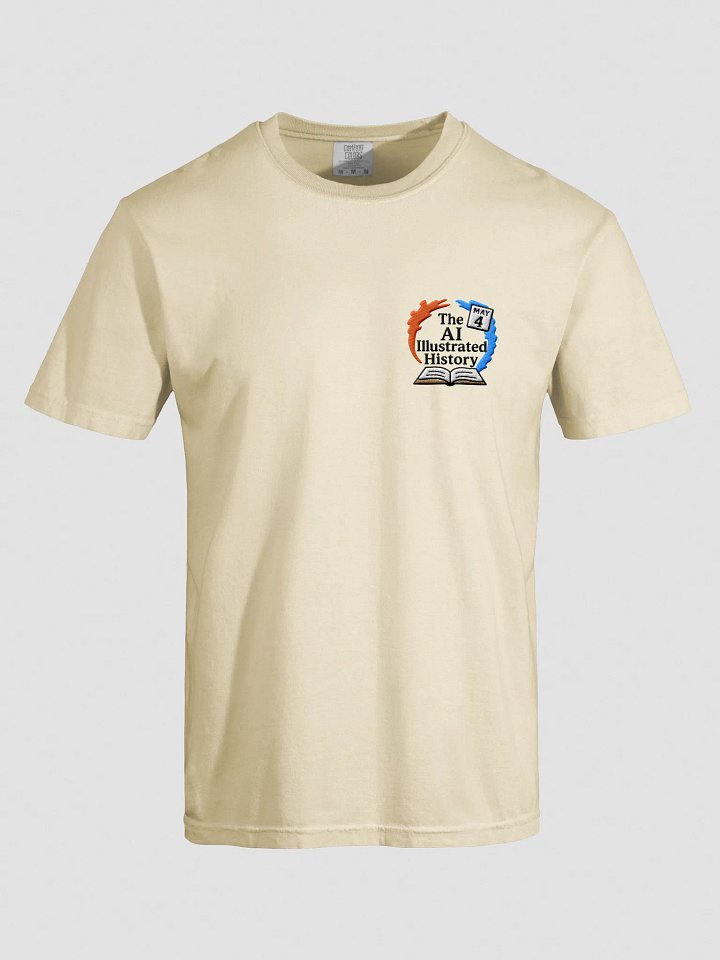 The Illustrated History Tee (Light) – For the Time Travelers at Heart product image (1)