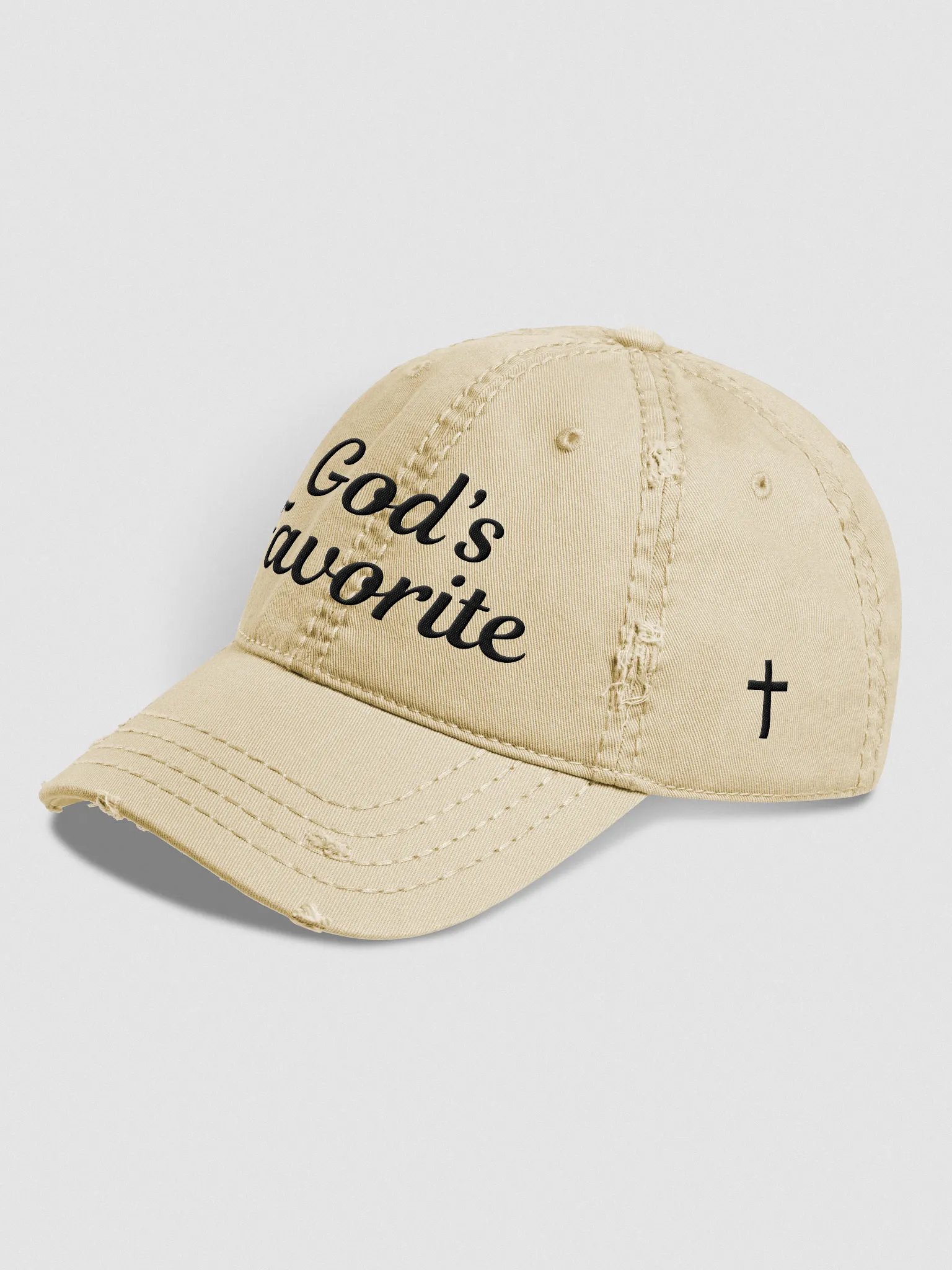 God's Favorite Distressed Hat product image (2)