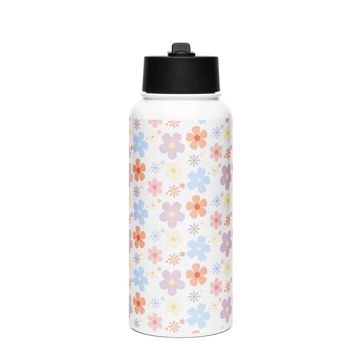 Floral Fiesta Stainless Steel Water Bottle product image (1)