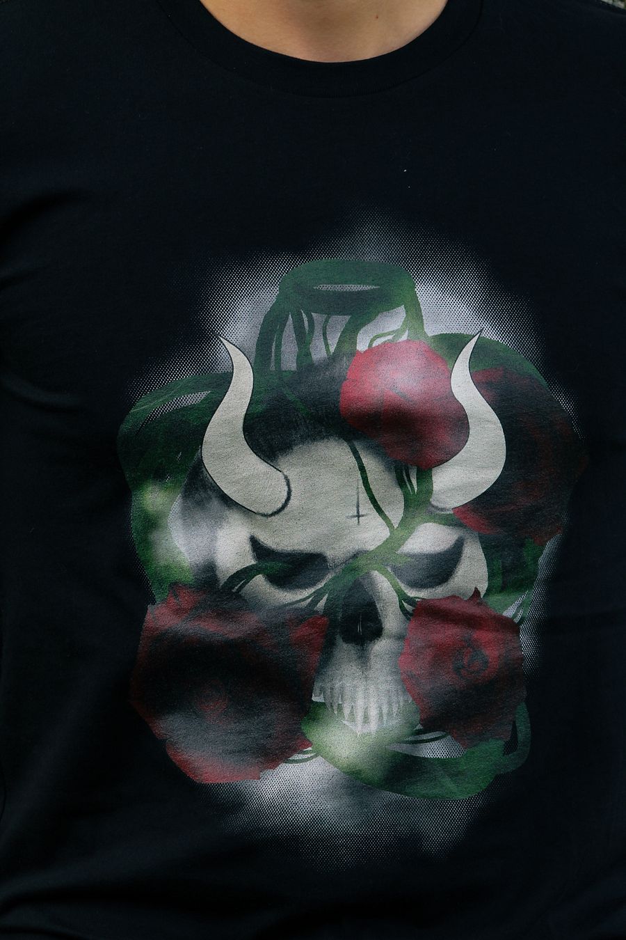 Skull and Rose Classic T-shirt product image (1)