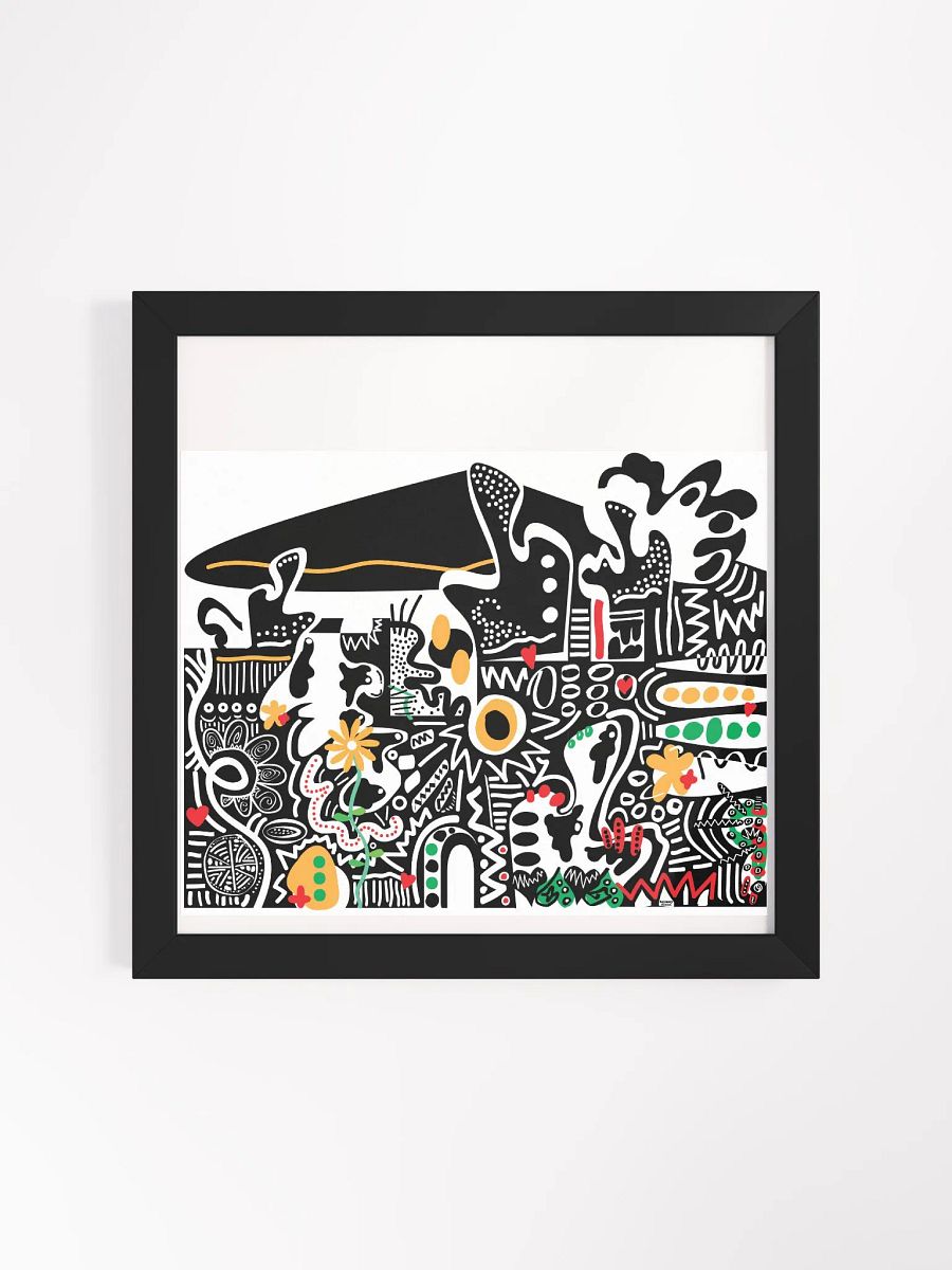 This Print Pays Rent Framed product image (1)