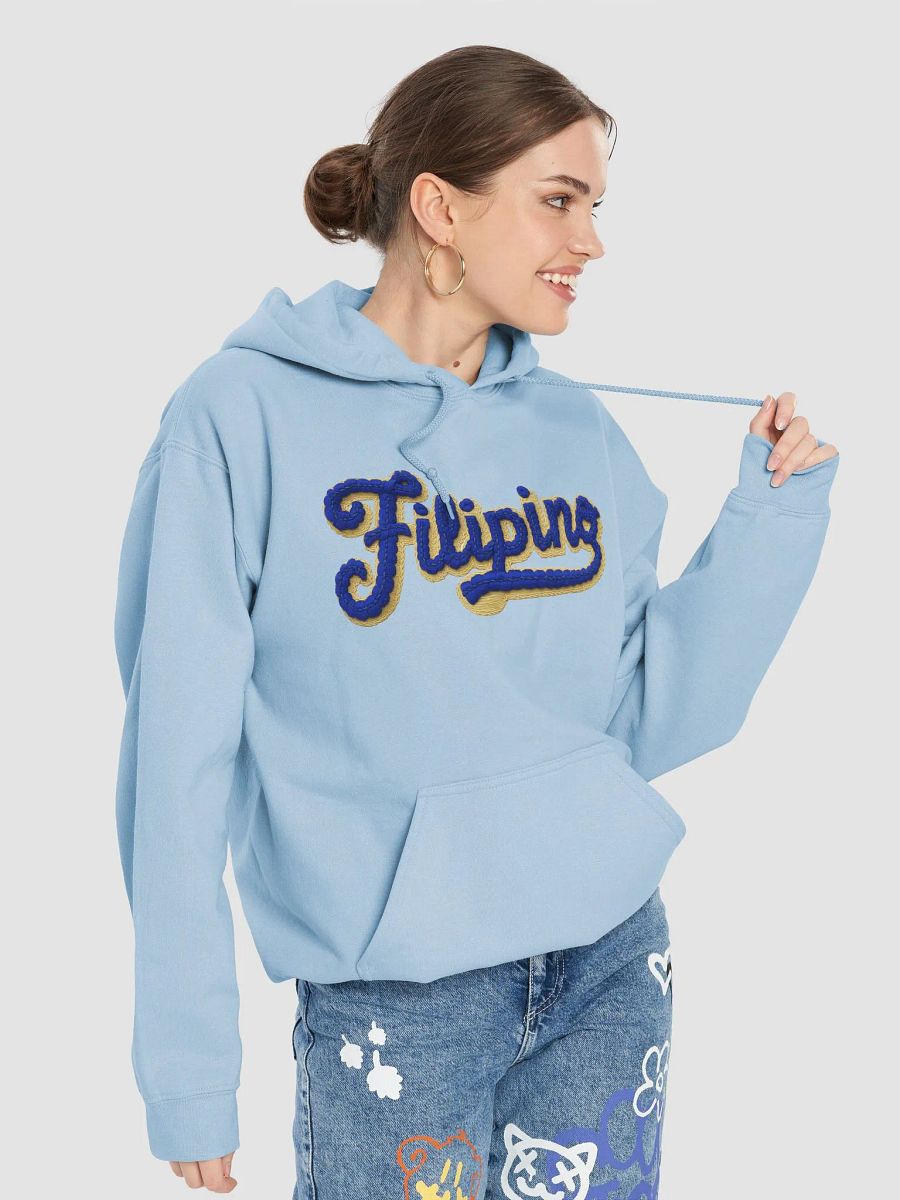 Filipino Braided Blue Hoodie product image (58)