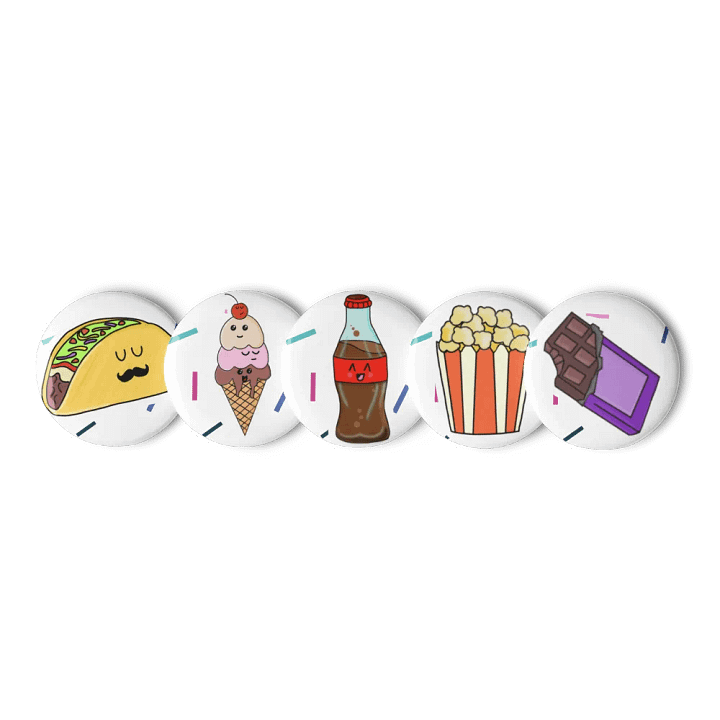Fun Food Badges! product image (1)