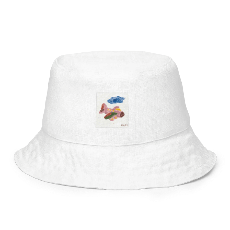 Kid Airplane (All-Over Print Reversible Bucket Hat) product image (6)