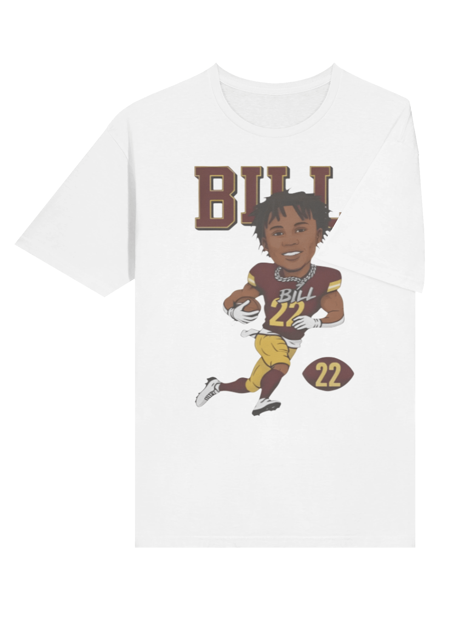 Jacory Croskey-Merritt NFL Washington Commanders Bill T-Shirt product image (4)