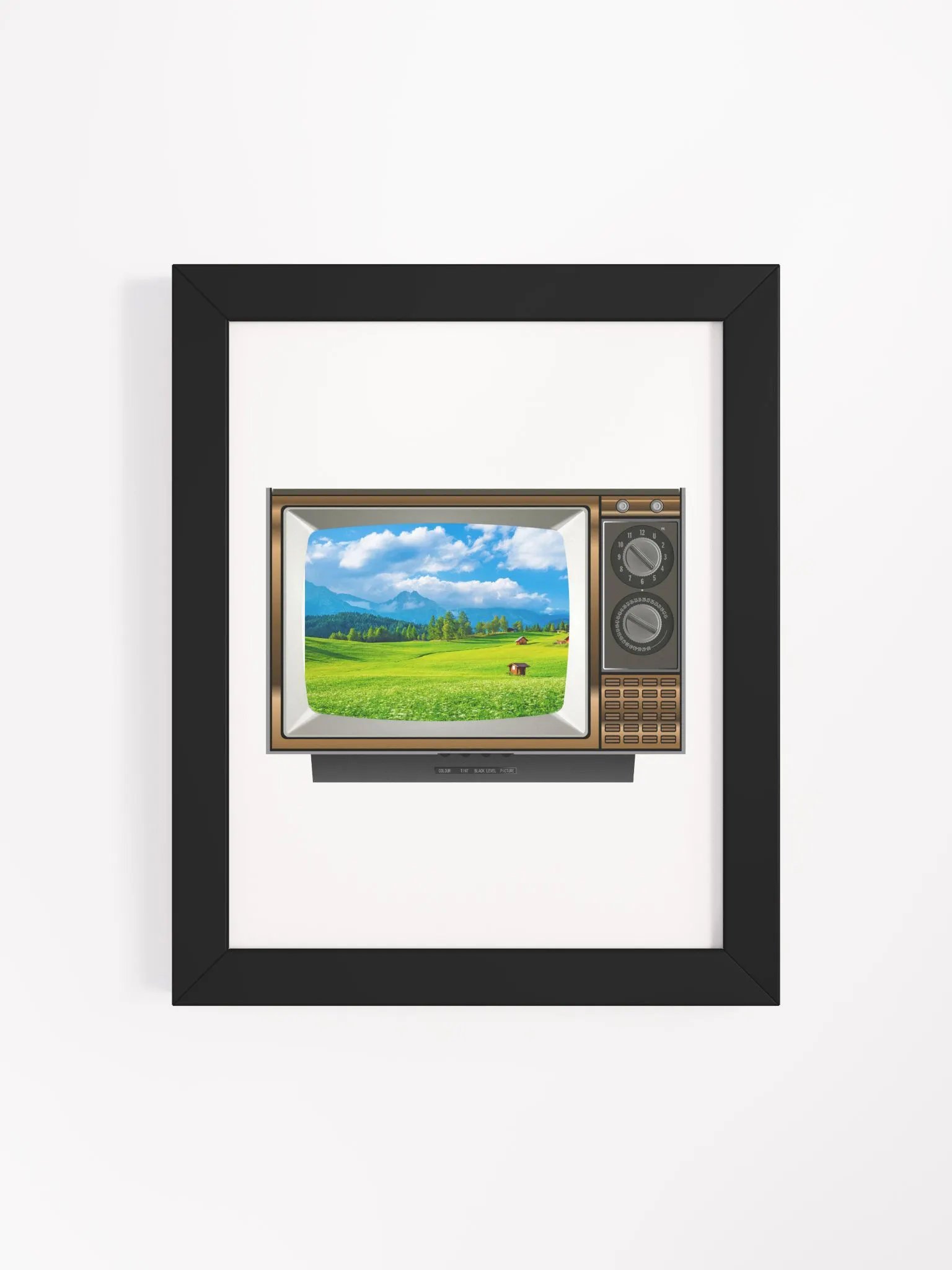 Technicolor TV Field Wall Print product image (4)