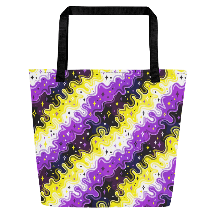 Non-Binary Pattern Tote Bag product image (1)