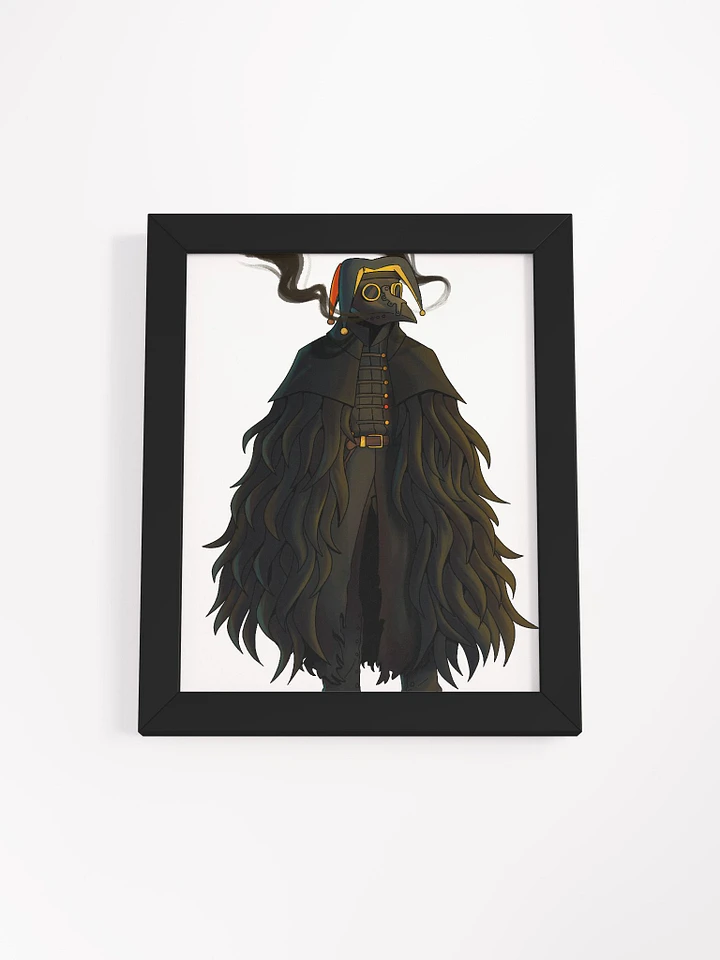 Plague Jester Smoke Framed Poster (Many Sizes!) product image (1)