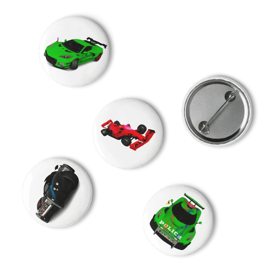 Racing Redefined Pin Buttons Set product image (6)
