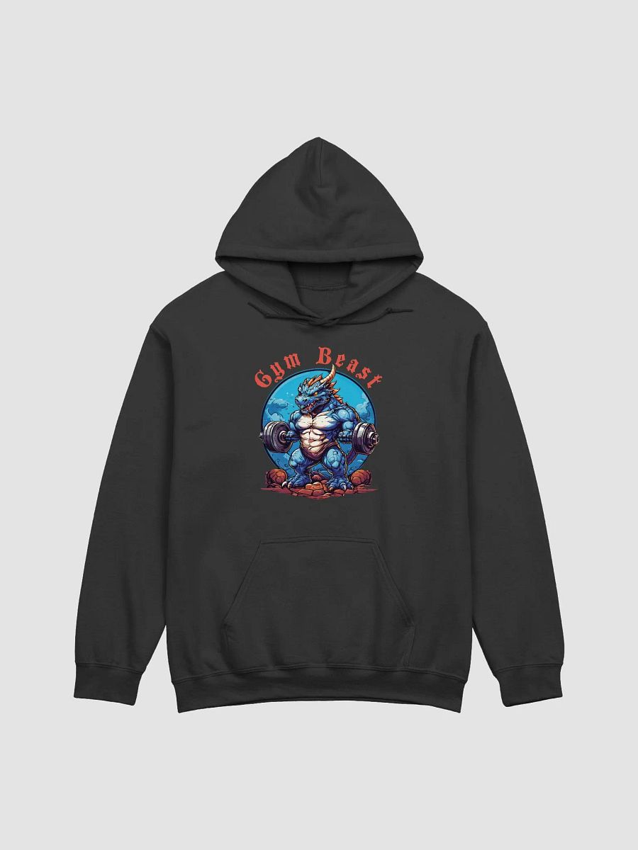 Gym Beast - Strong Muscular Dragon Lifting Weights Gildan Unisex Classic Hoodie – Best Gift for Gym Lovers product image (1)