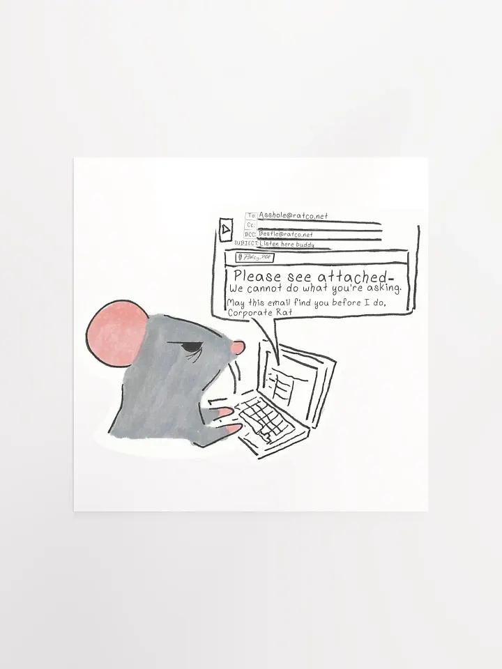 May This Email Find you Before I Do Print product image (1)