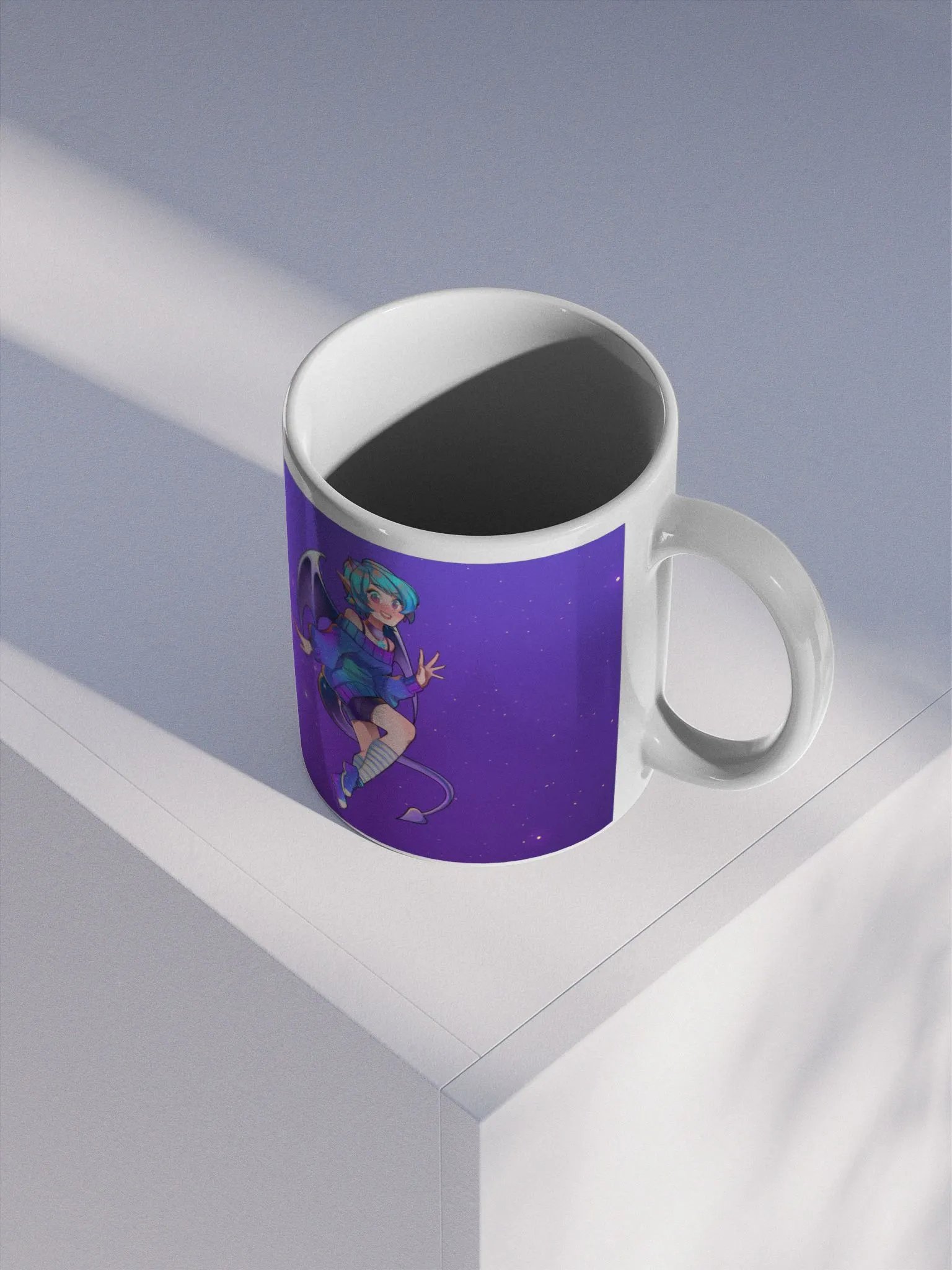 Pinipy The Demon Glossy Mug product image (4)