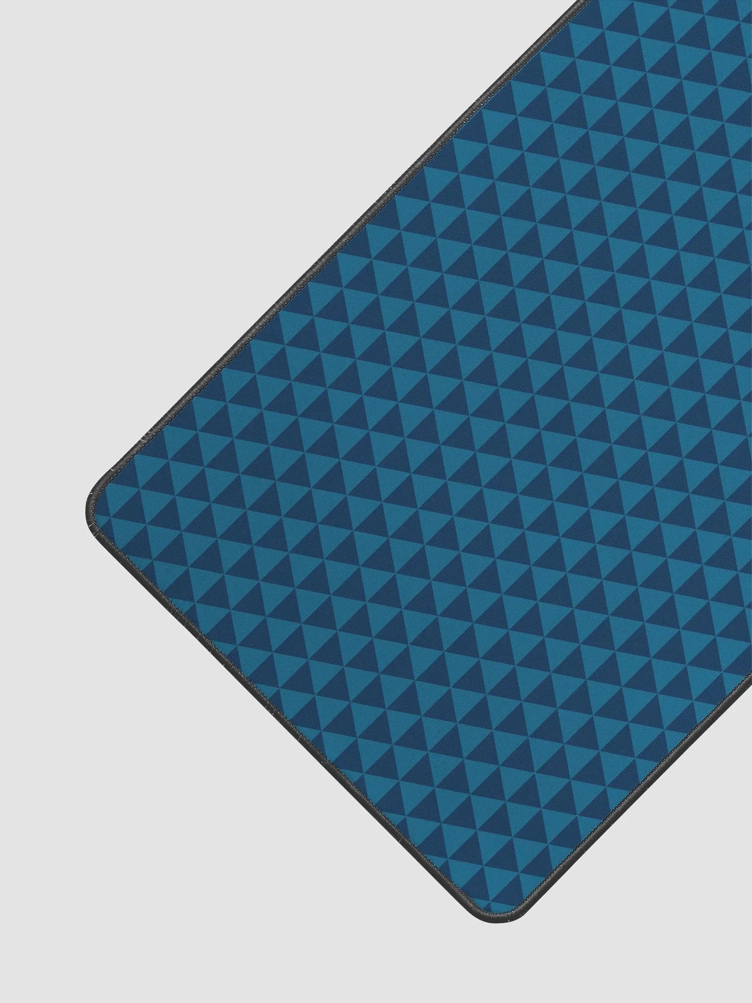 Blue Triangles Pattern Deskmat product image (3)