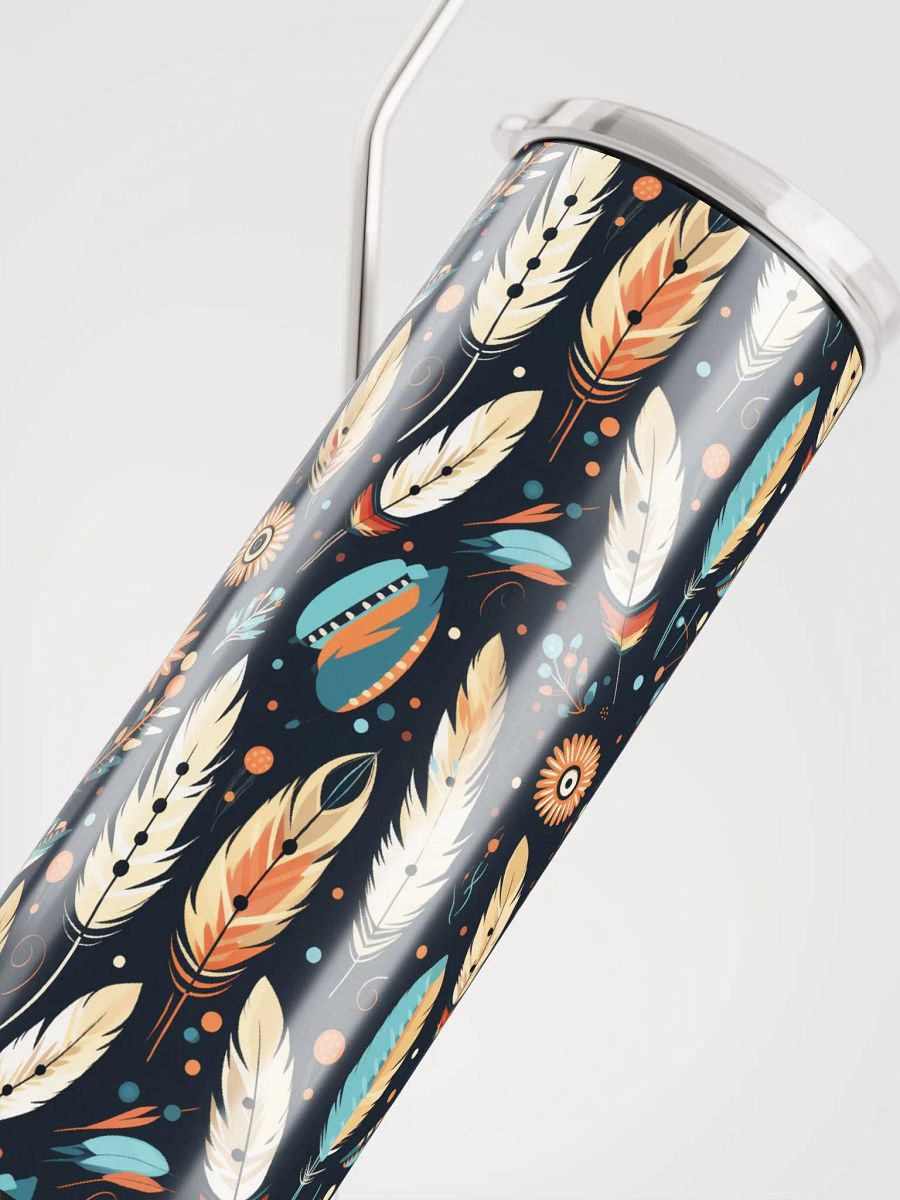 Harmonious Feathers Stainless Steel Tumbler product image (5)