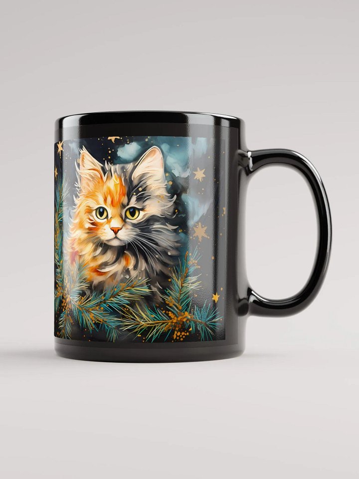 Starry Feline Duo Mug product image (1)