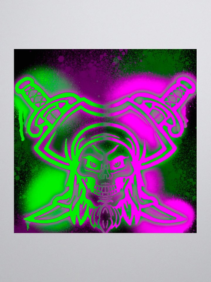 neon rave sticker product image (3)