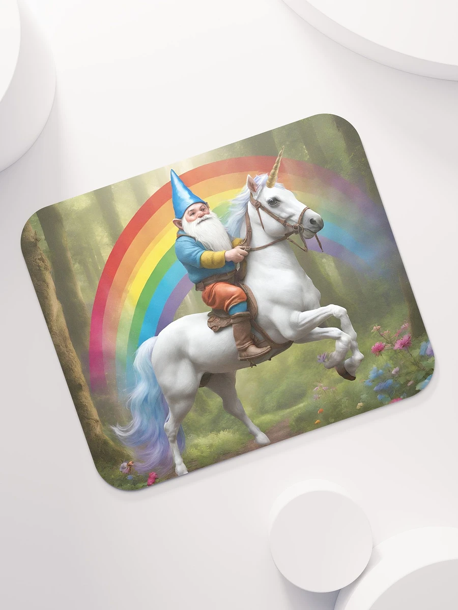 Rainbow Gnome Mouse Pad product image (7)
