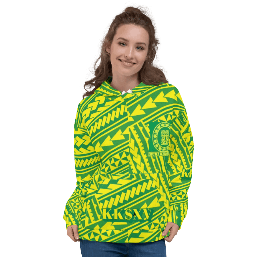 Polynesian Symmetry TATAU Recycled Hoodie product image (3)