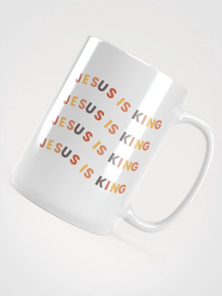 Jesus is king mug product image (4)