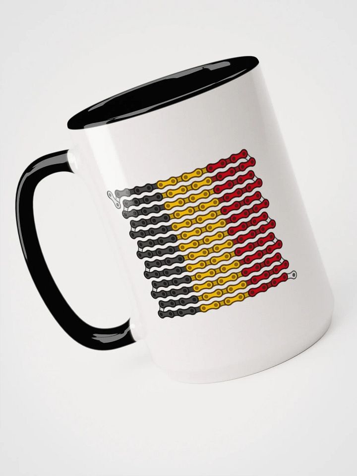 Belgium Bike Chain Flag Coffee Mug product image (1)