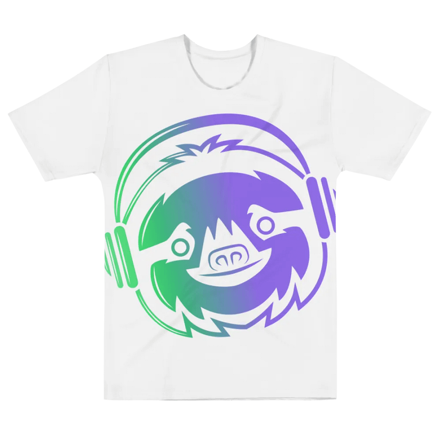 big sloth logo t shirt product image (6)