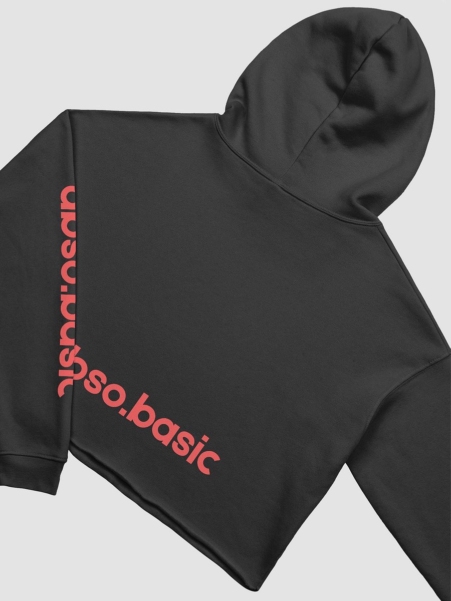 Graffiti Flower Crop Hoodie product image (18)