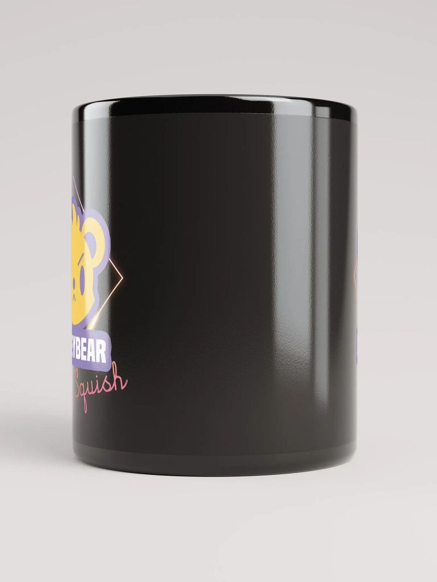 HONEYBEARSQUISH Black Glossy Mug product image (9)