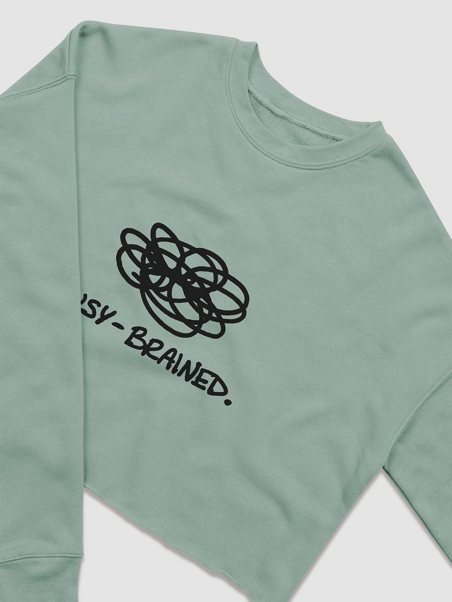 BUSY-BRAINED cropped crewneck product image (2)