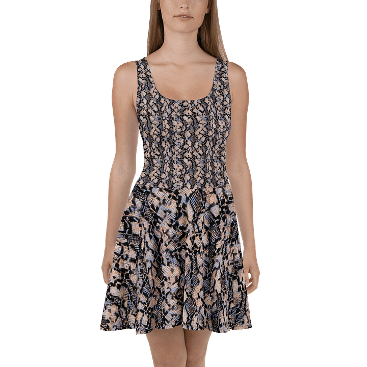 Best Snake Skin Skater Dress product image (2)