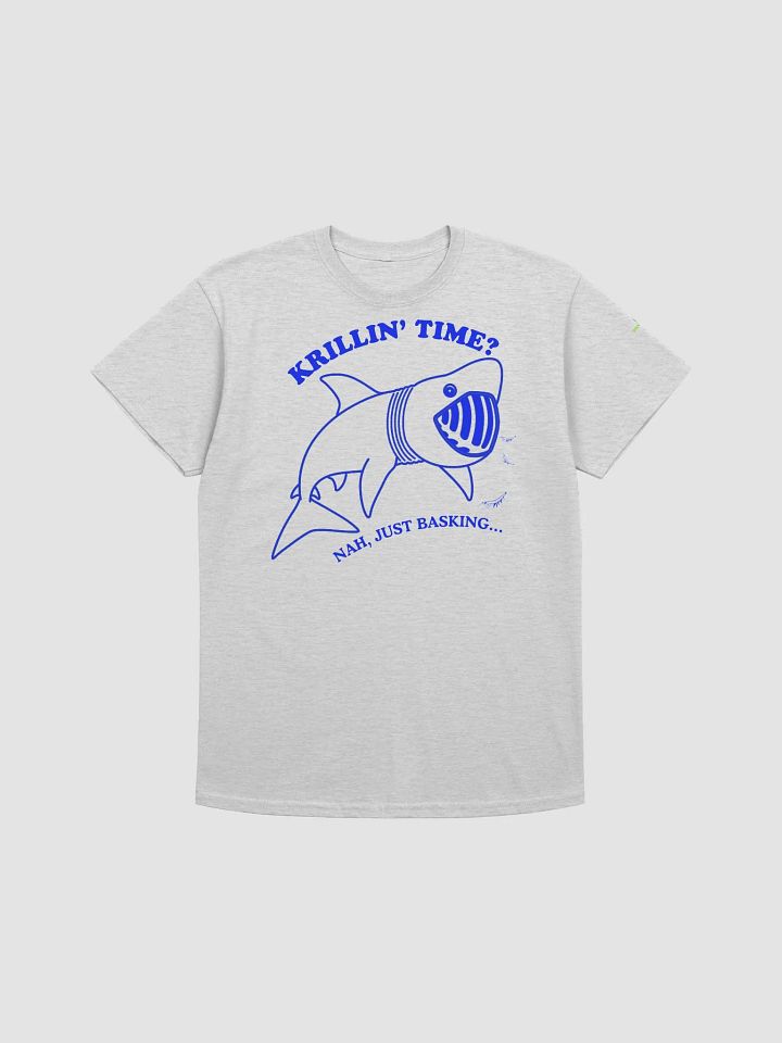 Basking Shark - Krillin' Time? Funny Shark Shirt product image (12)