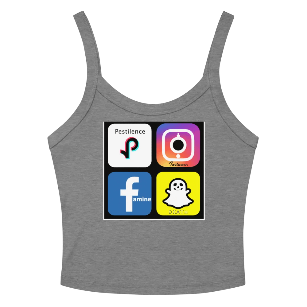 4 apps of the Apocalypse Crop Tank product image (2)