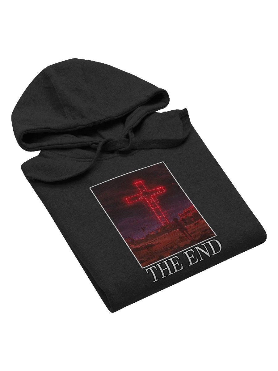 "THE END" Front Unisex Printed Hoodie product image (5)