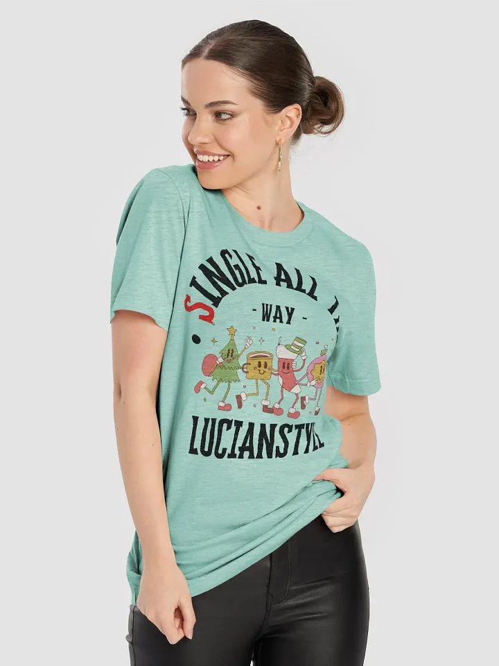 Festive Holiday Cartoon Characters T-Shirt product image (2)