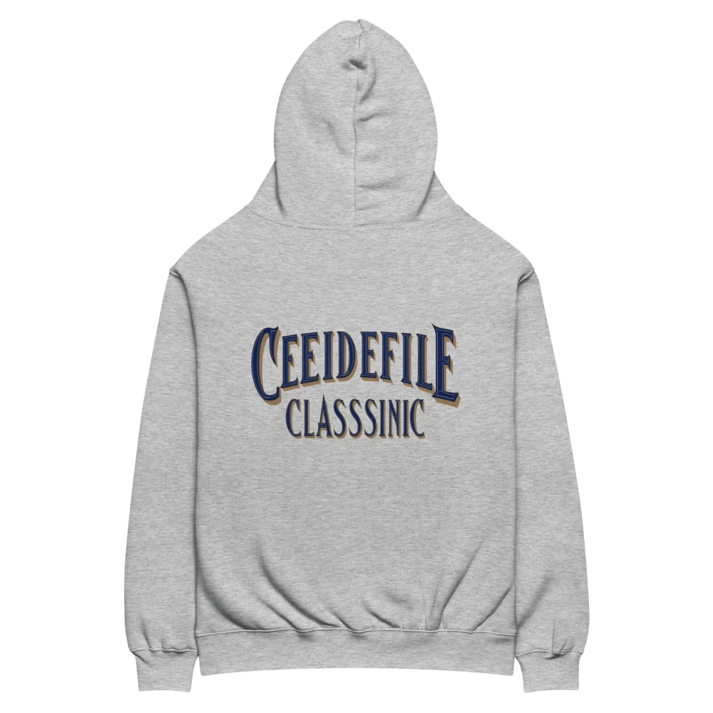 Classinic 3D Text Unisex Hoodie product image (2)