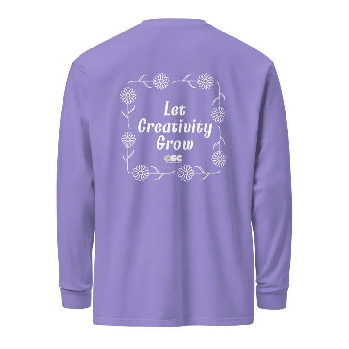 Let Creativity Grow Long Sleeve Tee product image (6)