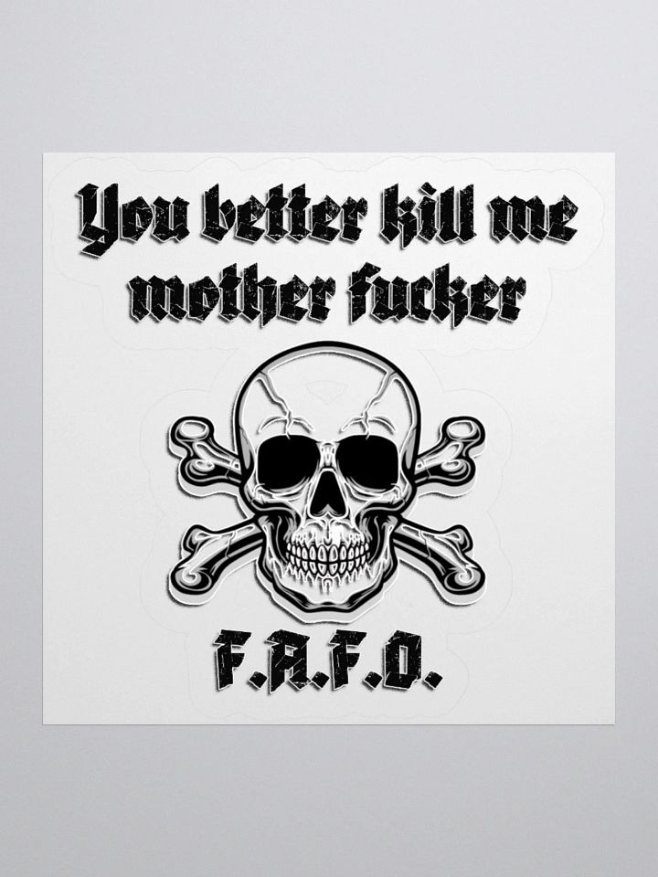 Better Kill Me - Uncensored Sticker product image (3)