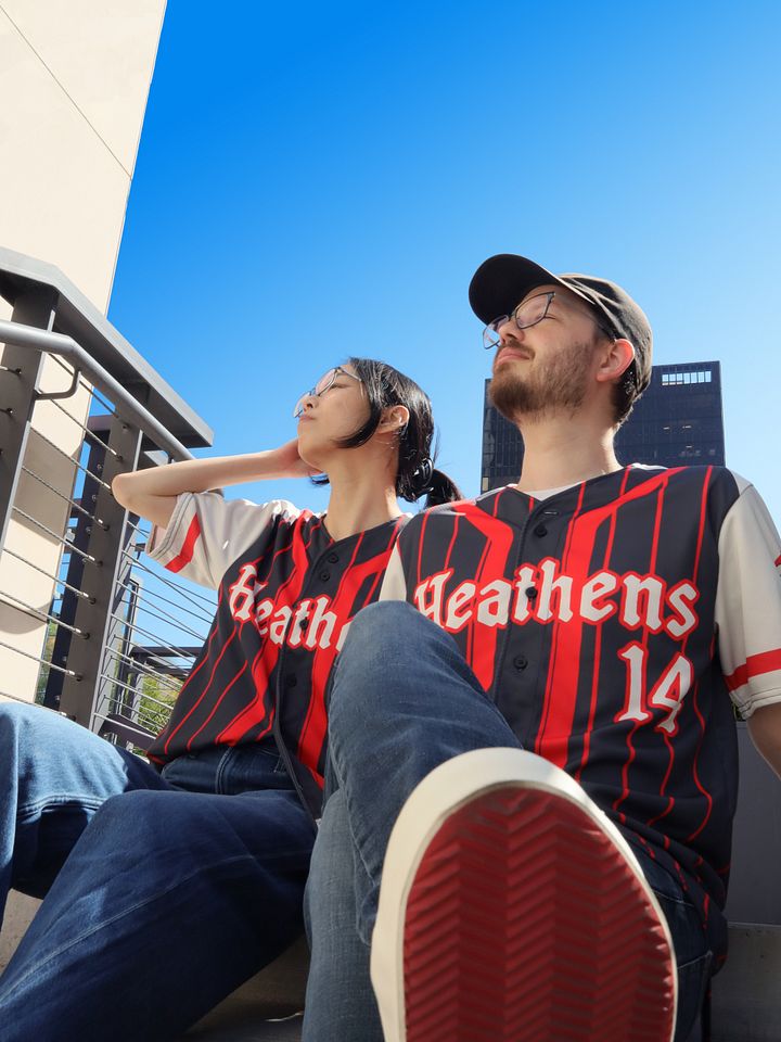 Heathens Unisex Baseball Jersey product image (2)