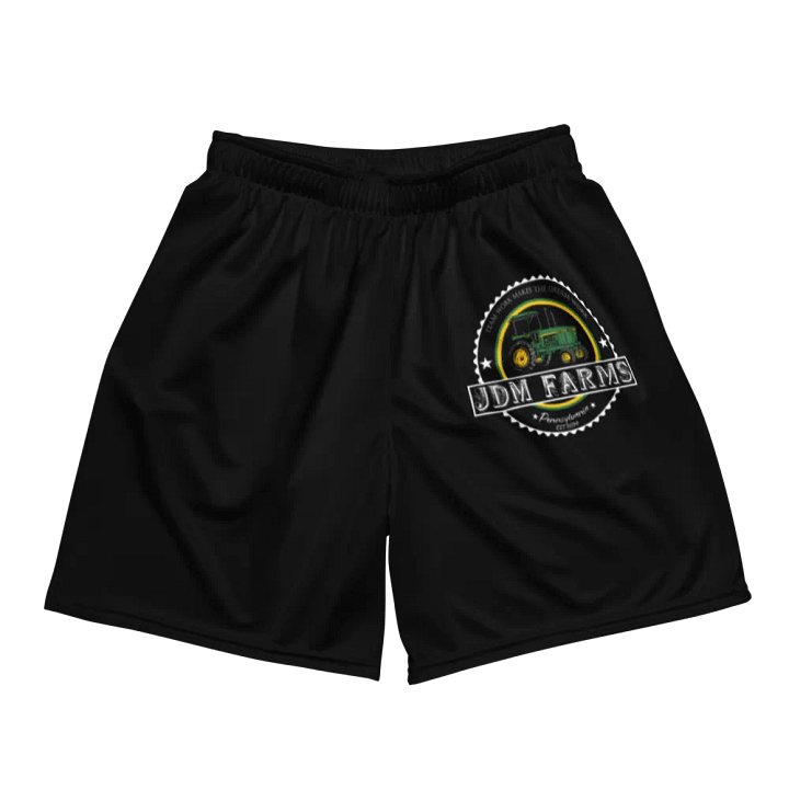 JDM Farms Tractor Emblem Mesh Shorts product image (2)