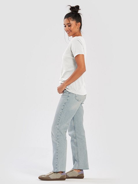 Photo showing Bella+Canvas Women's Relaxed V-Neck T-Shirt 