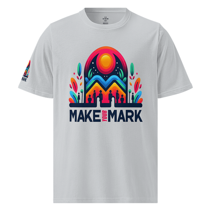 Vibrant Sunset Adventure Athletic Tee product image (1)