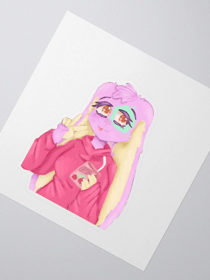 violet juicebox sticker no background product image (2)