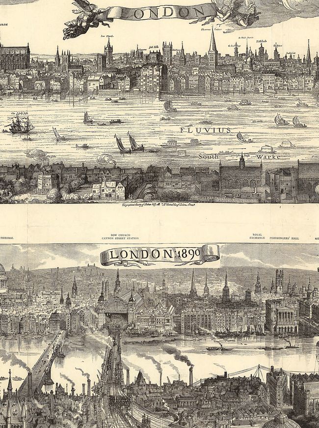 London 1616 vs 1890