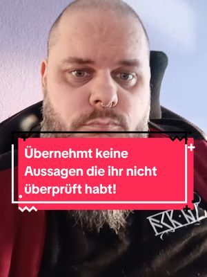 Zu viele Menschen übernehmen momentan einfach Aussagen aus viralen Videos um damit Content zu erstellen. Es wird aber nicht überprüft ob das 1. wirklich so stimmt 2. Der Kontext richtig gesetzt ist und 3. die dann Auch für das 