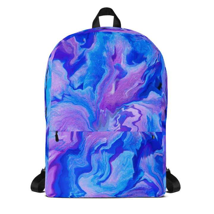 Violet vortex All over print Backpack product image (1)