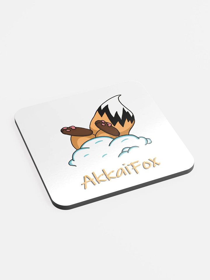 Stuck in snow Corked Coaster product image (2)