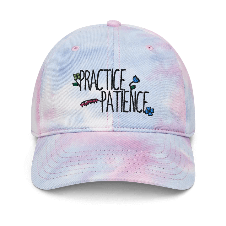 Practice Patience Tie Dye Hat product image (1)